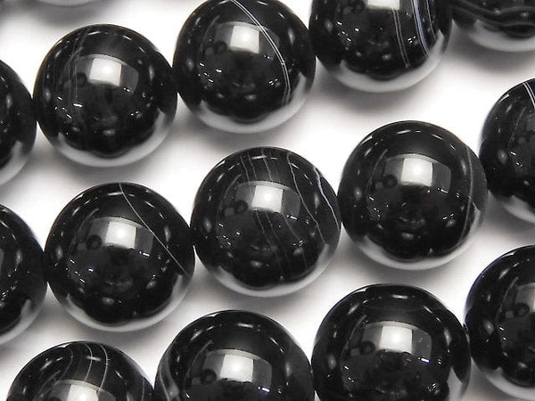 Onyx, Round Gemstone Beads