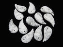 3pcs $4.79Howlite Magnesite  Angel Wing  [S][M][L] 3pcs
