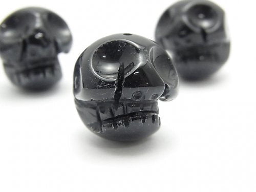 Skull, Tiger's Eye Gemstone Beads