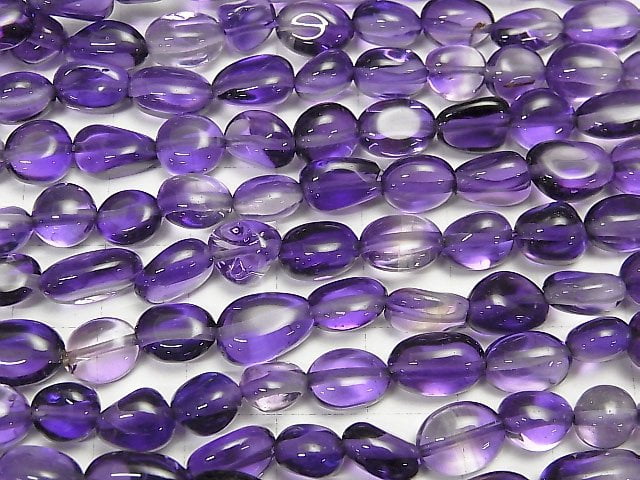 [Video] Purple Quartz Nugget 1strand beads (aprx.15inch / 38cm)