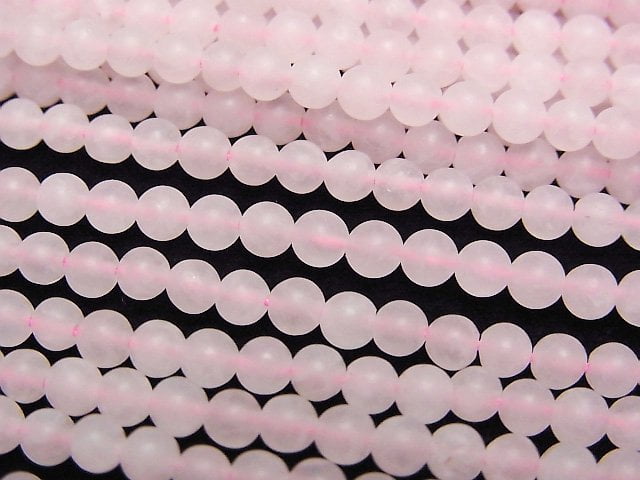 Rose Quartz, Round Gemstone Beads