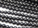 Black Spinel AAA Round 4mm 1strand beads (aprx.15inch/38cm)
