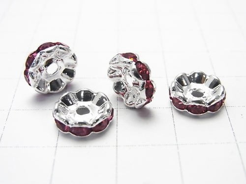 Asfor Roundel [Rose x Silver] flower shape 4-10 mm 100 pcs $9.79