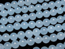Light Blue Jade Round 8mm 1strand beads (aprx.15inch/36cm)