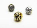 Round, Sapphire Gemstone Beads