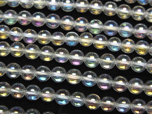 Flash Crystal, Round Gemstone Beads