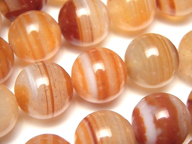 Carnelian, Round Gemstone Beads