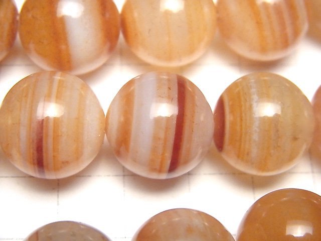 [Video]Carnelian, Sardonyx AAA- Round 16mm half or 1strand beads (aprx.15inch/36cm)