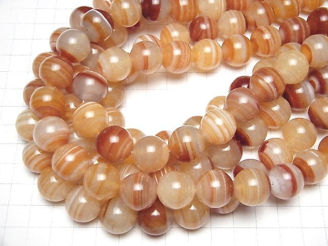 [Video]Carnelian, Sardonyx AAA- Round 16mm half or 1strand beads (aprx.15inch/36cm)