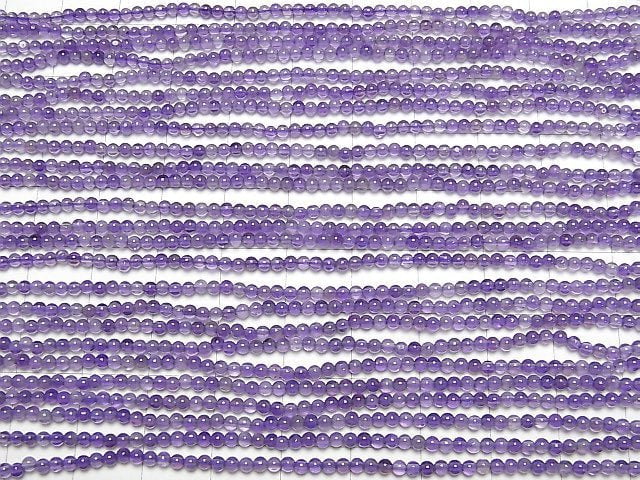 Amethyst AAA Round 2mm 1strand beads (aprx.15inch/38cm)