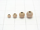 14KGF Stardust Pink Gold Filled Round 3mm, 4mm, 5mm, 6mm 2pcs-!