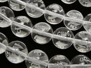 Carving, Crystal Quartz, Round Gemstone Beads