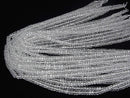 [Video] Crystal AAA Faceted Button Rondelle 5 x 5 x 3 mm 1strand beads (aprx.15 inch / 37 cm)