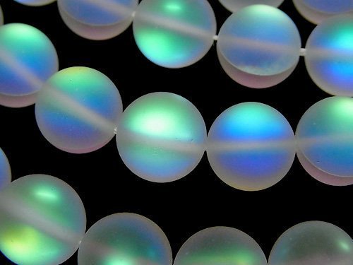 Luna Flash, Round Synthetic & Glass Beads