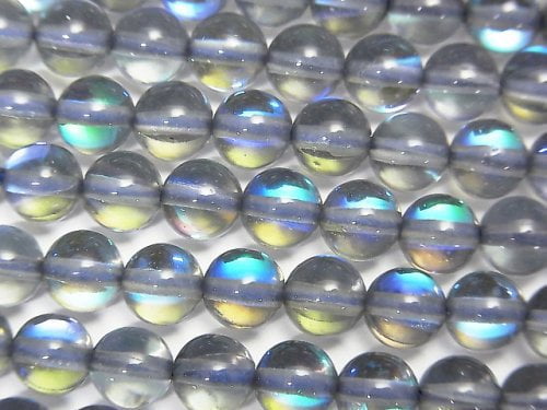 Luna Flash, Round Synthetic & Glass Beads