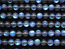 Blue Luna Flash Round 12mm 1strand beads (aprx.15inch/36cm)