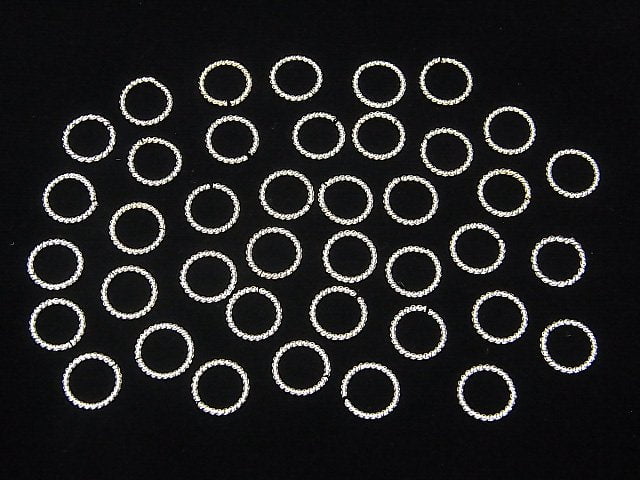 Silver925 Rope Ring (Opening and Closing Type) Pure Silver Finish 4,6,8,10,12mm 30pcs $2.99