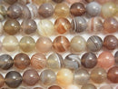 [Video]Botswana Agate Round 6mm half or 1strand beads (approx. 15 inches/38 cm)