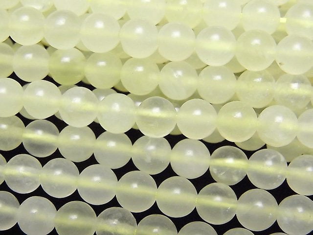 [Video] New Jade Round 6mm 1strand beads (aprx.15inch/36cm)