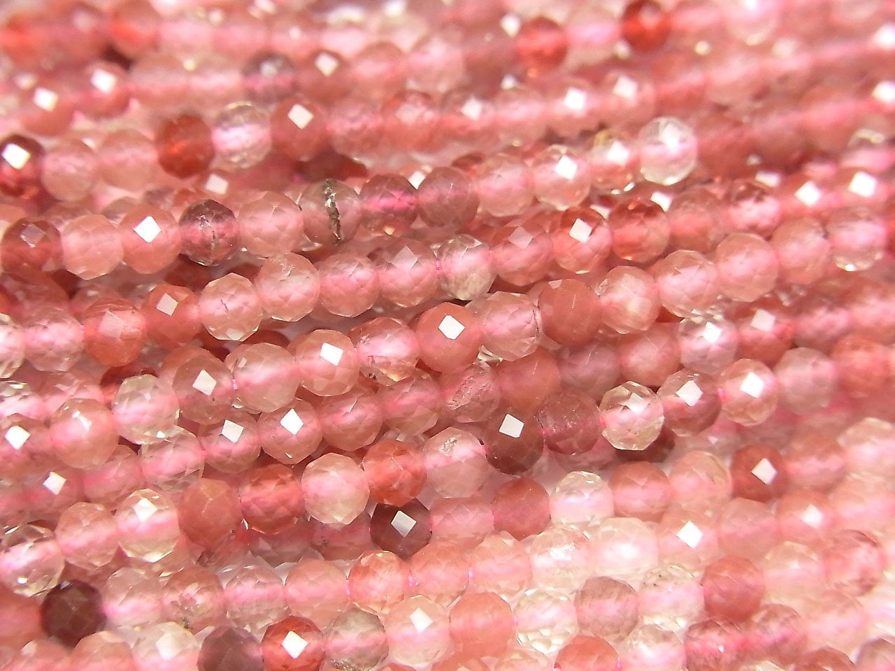 De haute qualité ! Perles rondes à facettes Andesine AA++ de 3 mm, 1 fil (environ 37 cm/15 pouces)