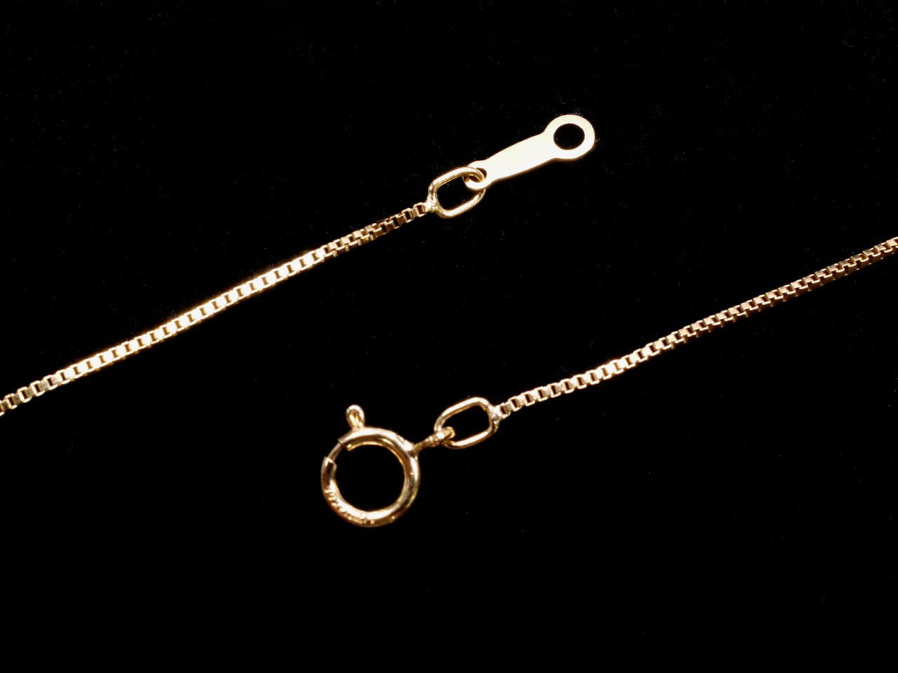 Chaîne vénitienne 14KGF 0,7 mm [40cm][45cm] Collier 1 pièce