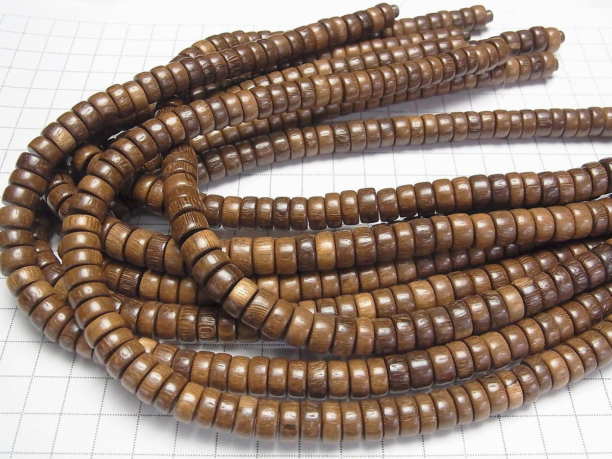 1strand $4.19! Wood Beads Rondelle 10x10x4mm 1strand beads (aprx.15inch/38cm)