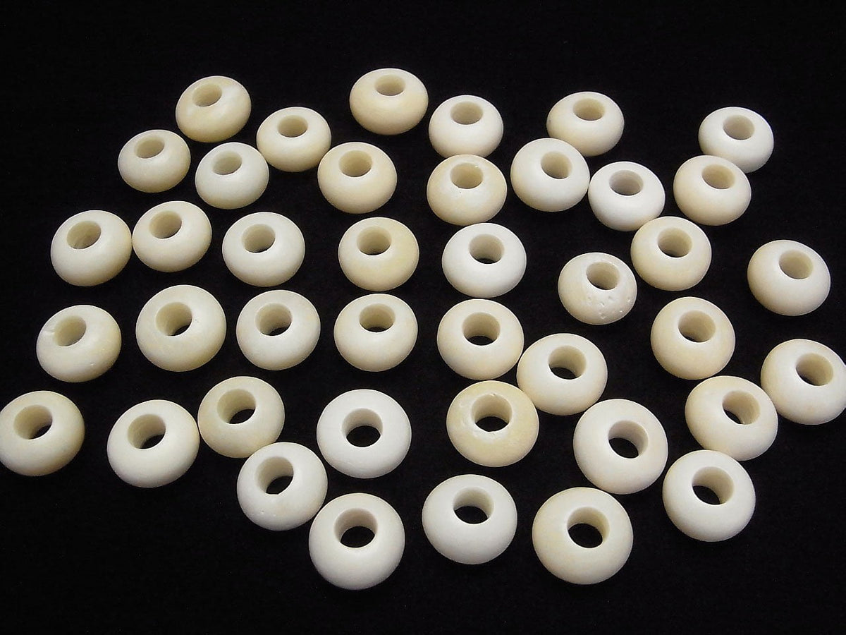 Buffalo Born Rondelle 14mm [5mm hole] 5pcs