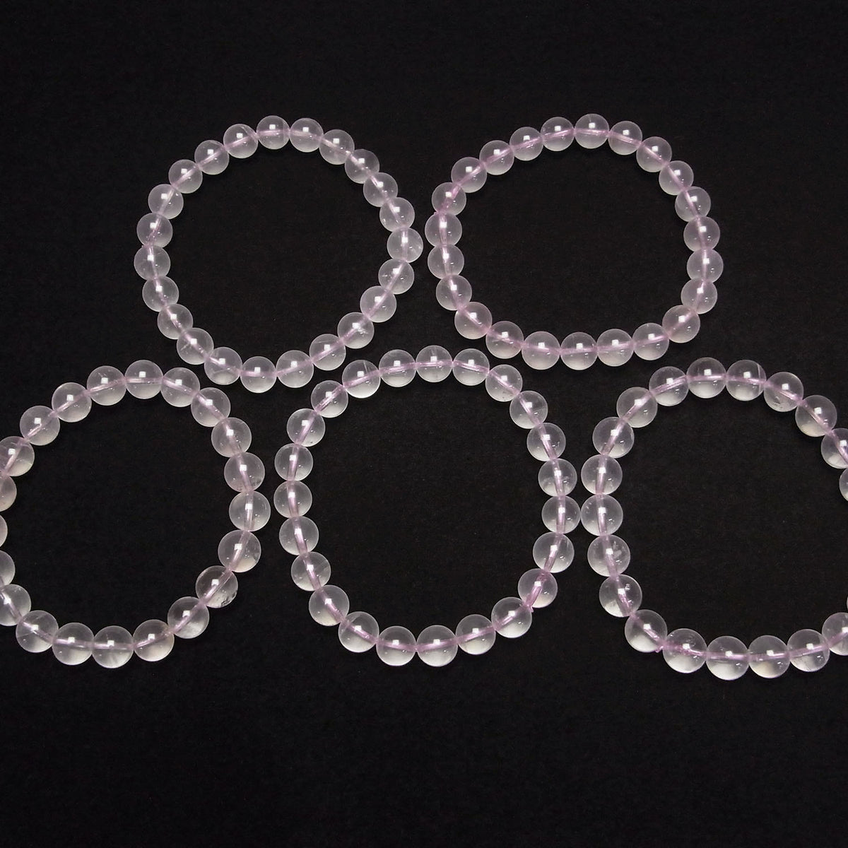 High Quality Rose Quartz AAA Round 8mm Bracelet