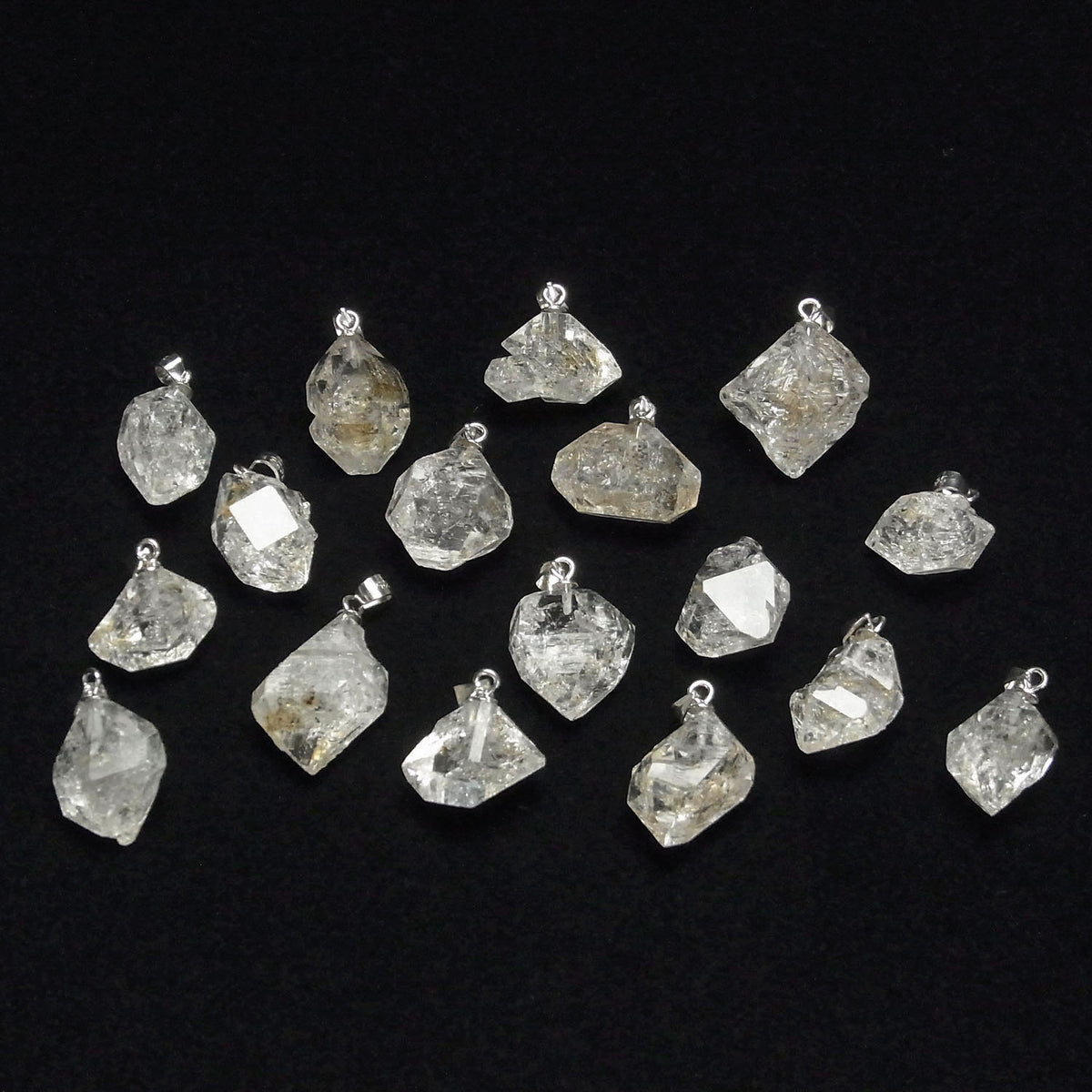 Pakistan Oil in Quartz Pendant Silver925 1pc