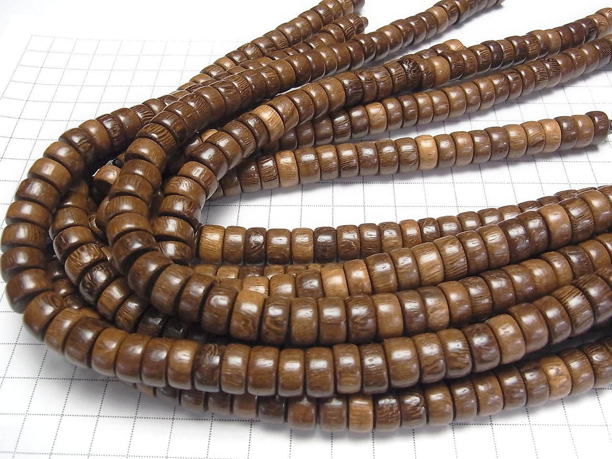 1strand $4.79! Wood Beads Rondelle 12x12x6mm 1strand beads (aprx.15inch/38cm)