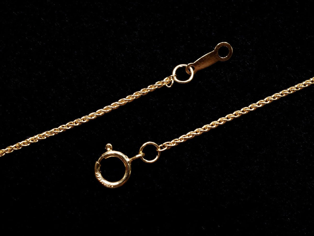 Chaîne en blé 14 carats 1,0 mm [40 cm][45 cm] Collier 1 pc