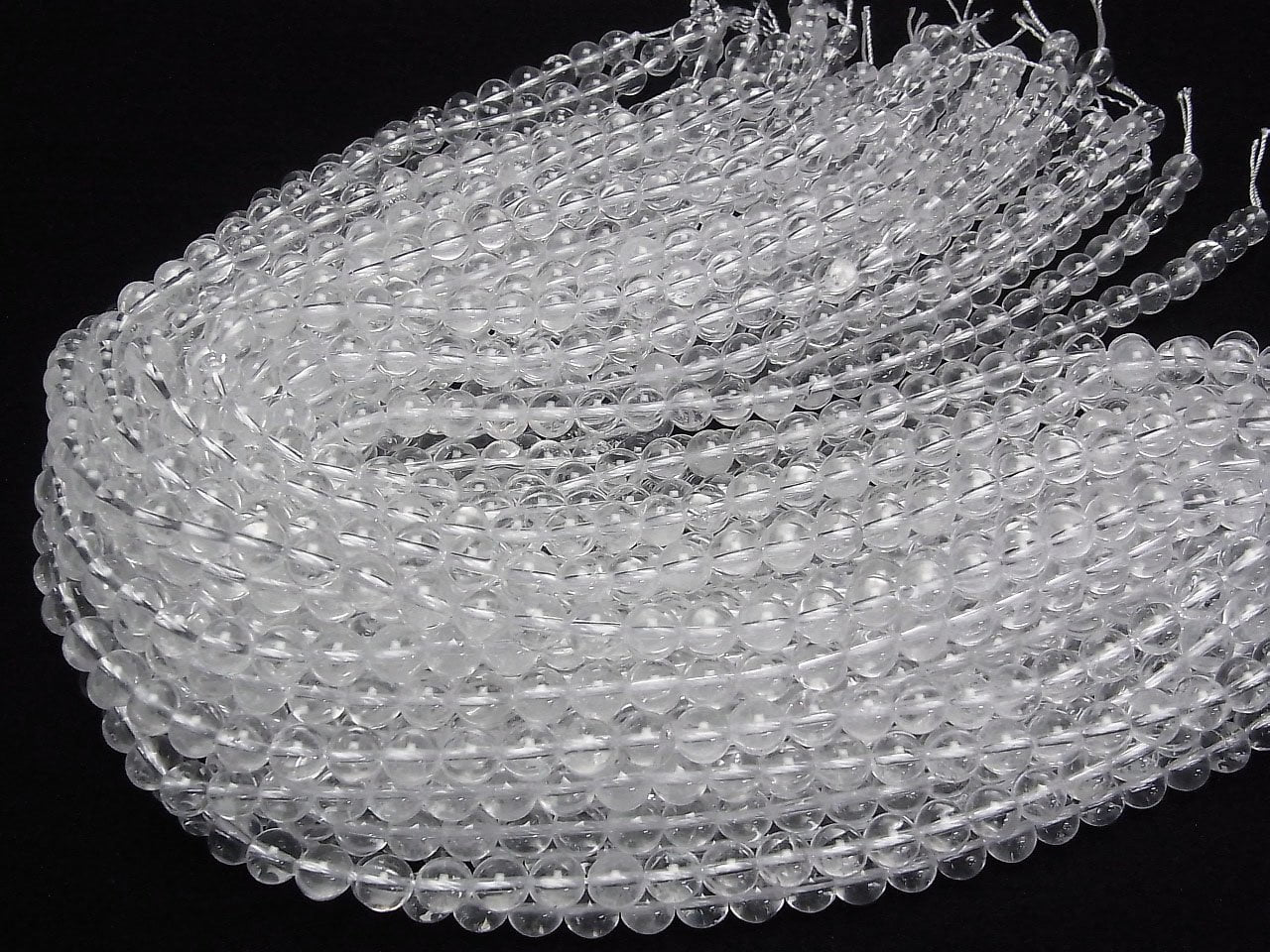 Kristallquarz AA++ Rund 8.5mm 1 Strang Perlen (ca. 14 Zoll/35 cm)