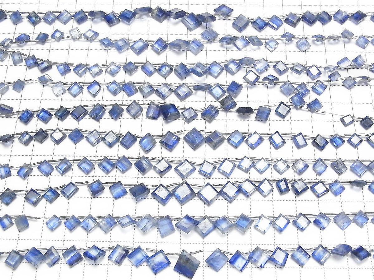 Kyanite AA++ Diamond Shape half or 1strand beads (approx. 9 inches/22 cm)