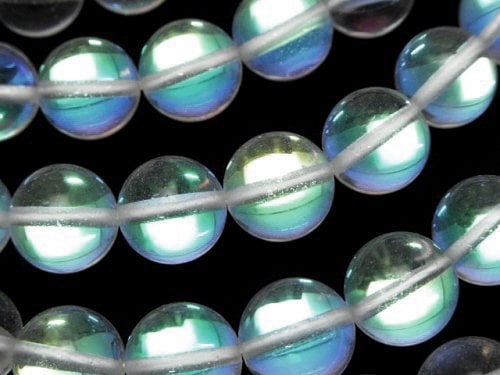 Luna Flash, Round Synthetic & Glass Beads