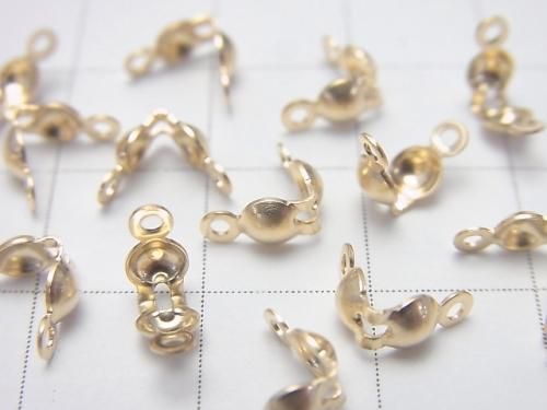 14KGF Ball Chips 3.5mm Double Loop 2pcs
