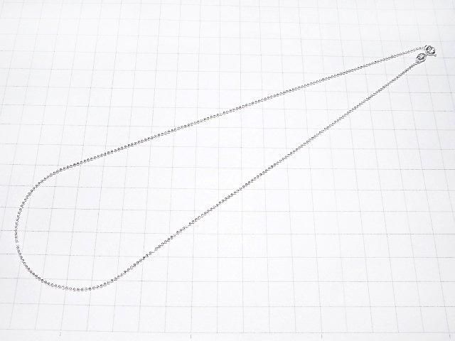 Silver 925 Cut Ball Chain 1.2mm Pure Silver Finish [40cm][45cm][50cm] Necklace 1pc