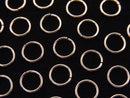Sizes Available! 14KGF Pink Gold Filled 0.6mm (22GA) Jump Rings (10 pieces)