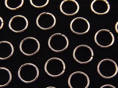 Sizes Available! 14KGF Pink Gold Filled 0.6mm (22GA) Jump Rings (10 pieces)
