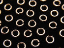 Sizes can be selected! 14KGF Pink Gold Filled Gauge 0.8mm (20GA) Jump Ring 10pcs