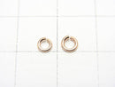 Sizes can be selected! 14KGF Pink Gold Filled Gauge 0.8mm (20GA) Jump Ring 10pcs