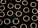 14KGF Pink Gold Filled Jump Ring 1.0mm(18GA)x6mm 5pcs