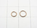 Size selectable! 14KGF Pink gold filled Gauge 0.8mm (20GA) Ring 5pcs