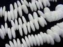1strand $13.99! White Jade Coin [10mm] [15mm] 1strand beads (aprx.3inch / 8cm)