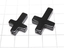[Video]Onyx Cross [20x15][25x18](Half Drilled Hole) 1pc