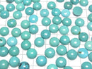 [Video] Turquoise AA++ Round Cabochon 10x10mm Patterned 2pcs