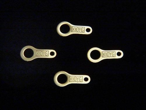 [Video][K10 Yellow Gold]Chain Tag 1pc