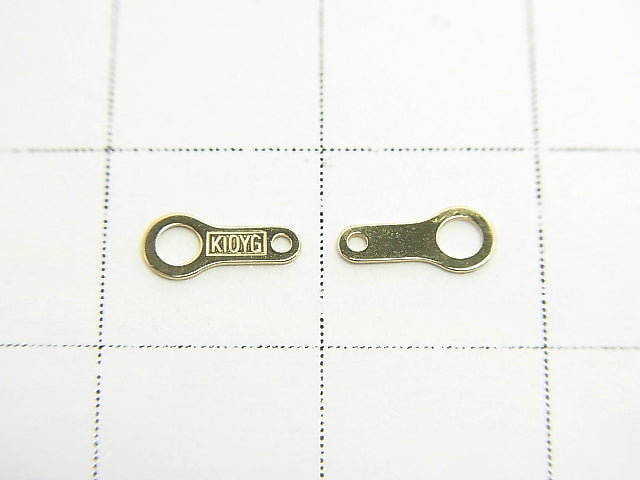 [Video][K10 Yellow Gold]Chain Tag 1pc