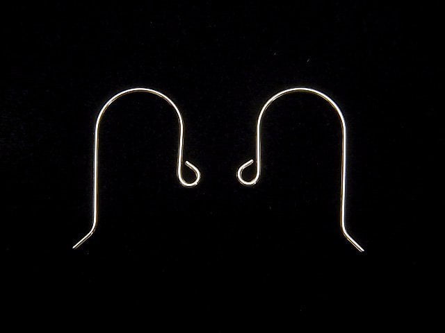 [K10 Yellow Gold]Earwire [S][M]1pair