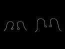 [K10 Yellow Gold]Earwire [S][M]1pair