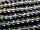 [Video]Aqua Crystal Round 5mm 1strand beads (aprx.15inch/37cm)